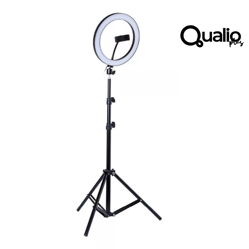 Aro De Luz 26 Cm Con Tripode de 2mts