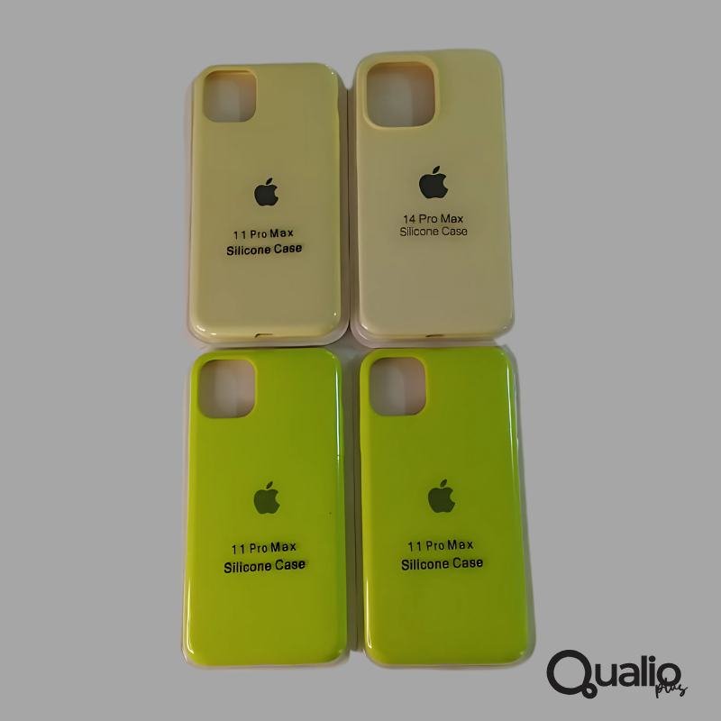 Funda Silicone Case Gama Amarillo Iphone 7Plus/8Plus