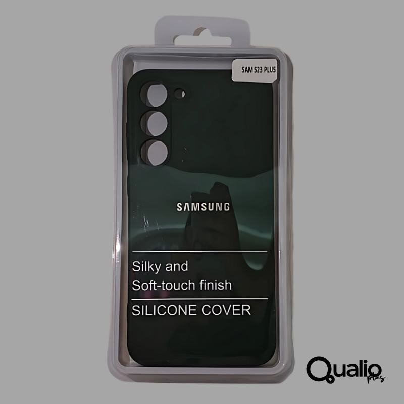 Funda Silicona Con Logo Gama Verde Motorola G82