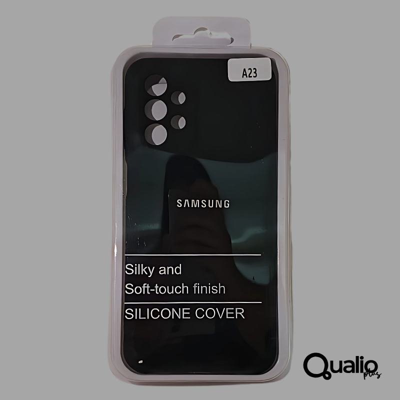 Funda Silicona Con Logo Gama Negro Motorola G14