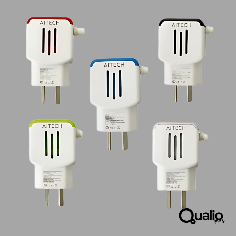 Cargador De Pared Aitech 2.1A Fast Charge Micro