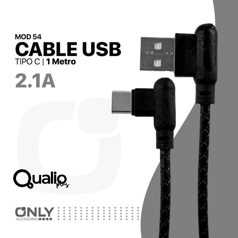CABLE USB MOD2038 TIPO C ONLY BOLSITA