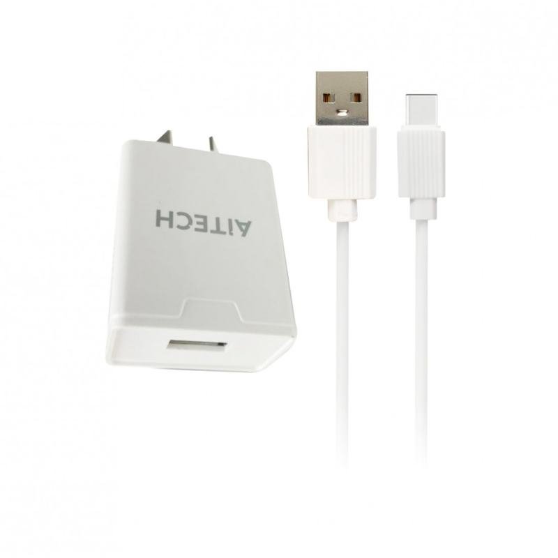 CARGADOR DE PARED AITECH CARGA RAPIDA 2.1A