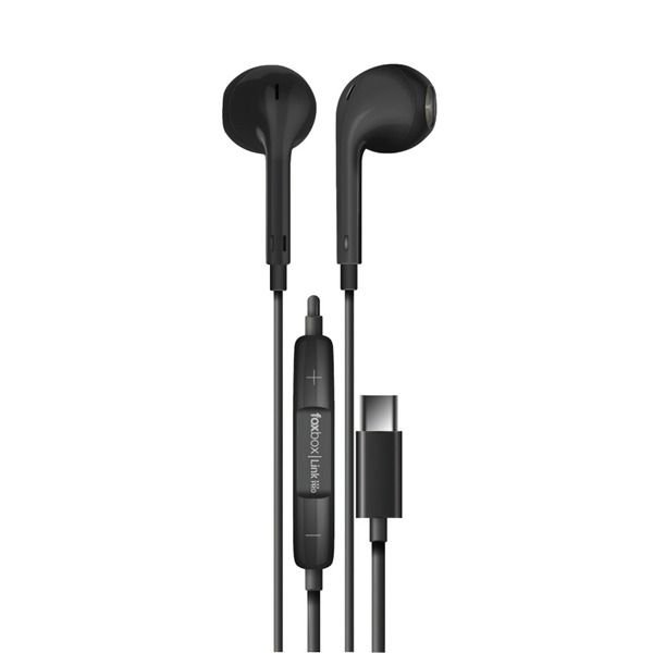 AURICULAR FOXBOX BOOST LINK PRO TYPE-C NEGRO