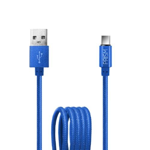 CABLE FOXBOX PRISM TYPE-C 1,25 M AZUL