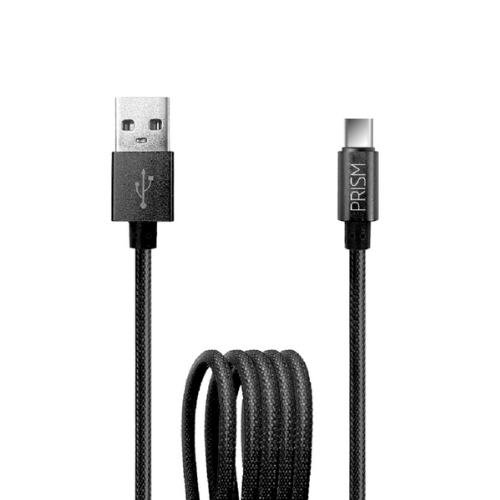 CABLE FOXBOX PRISM TYPE-C 1,25 M NEGRO