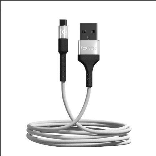 CABLE FOXBOX ROUND TYPE-C BLANCO