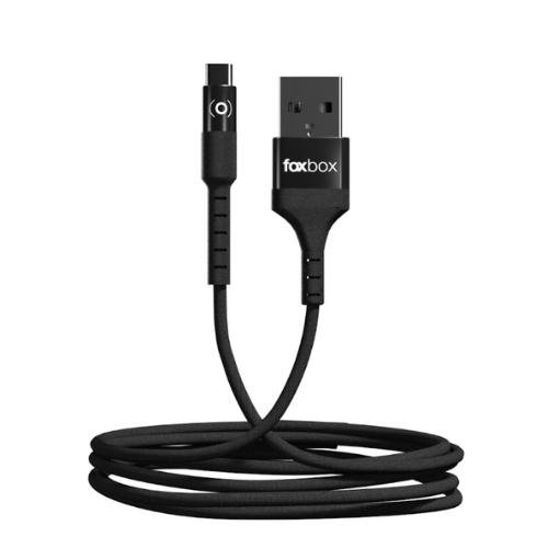 CABLE FOXBOX ROUND TYPE-C NEGRO
