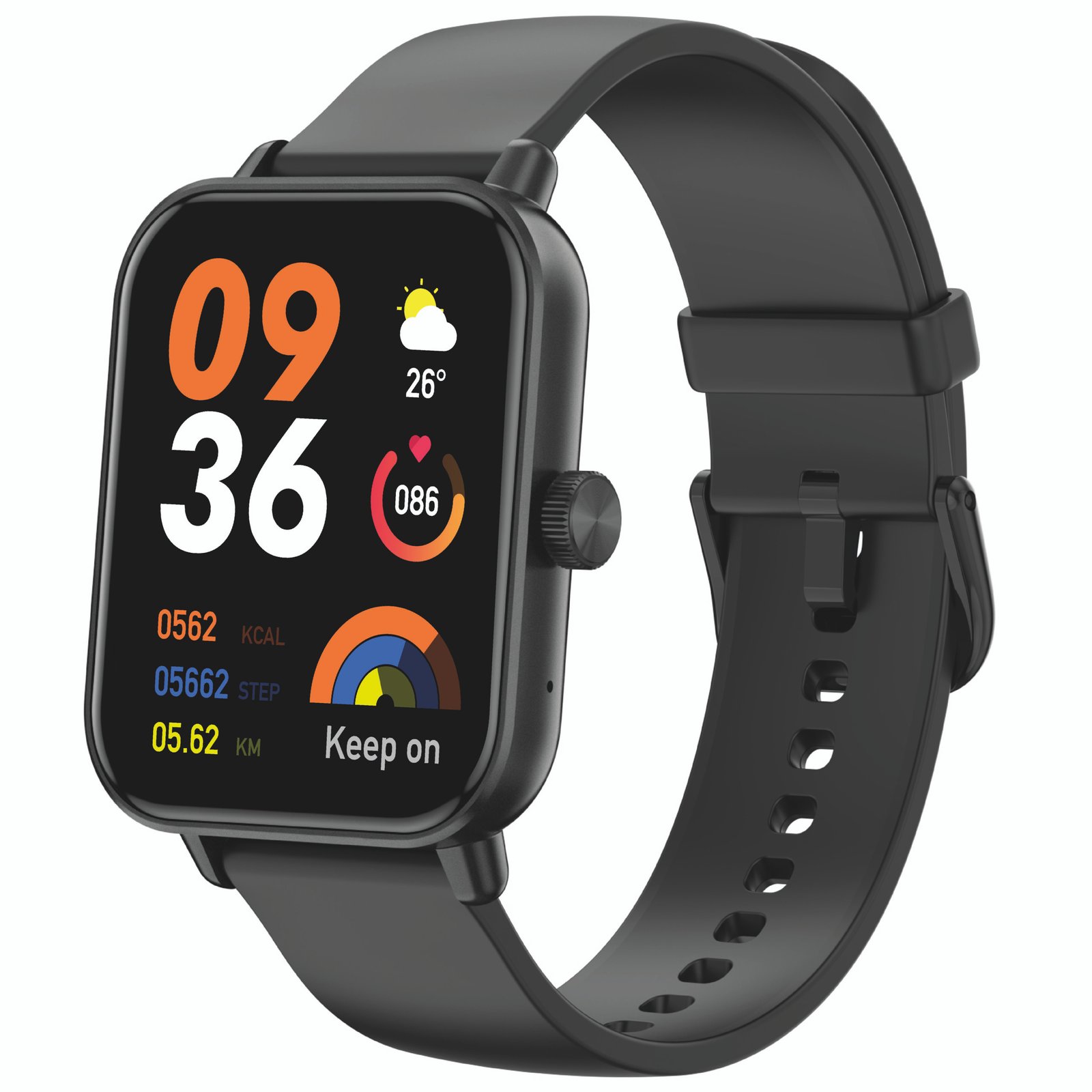 SMARTWATCH ALO QUAD NEGRO