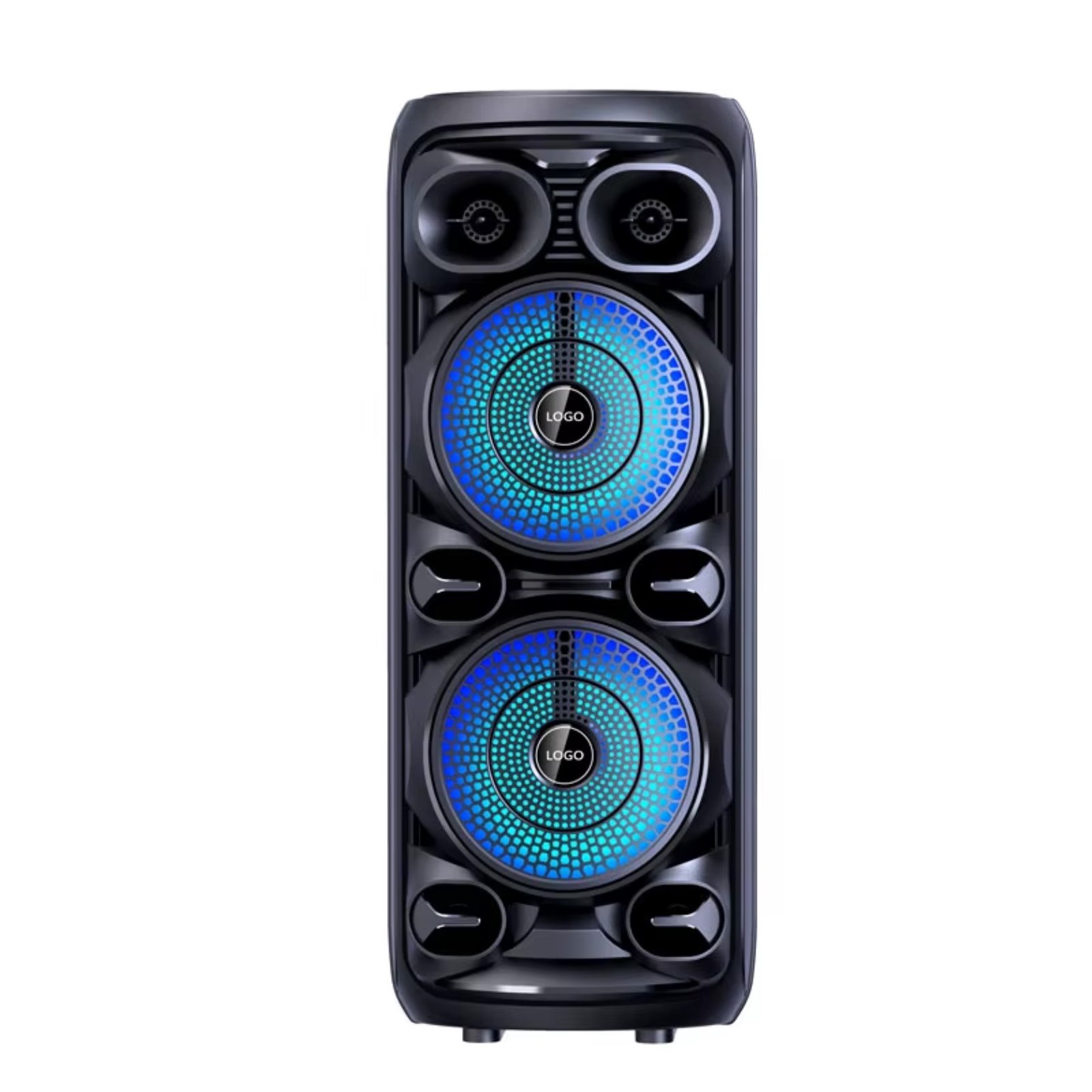 SING-e PARLANTE KARAOKE ABS 8207 -CON MICROFONO INALAMBRICO- LUCES LED 60W