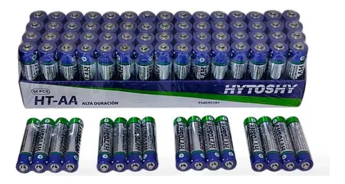 PACK DE PILAS AAA 60 UNIDADES