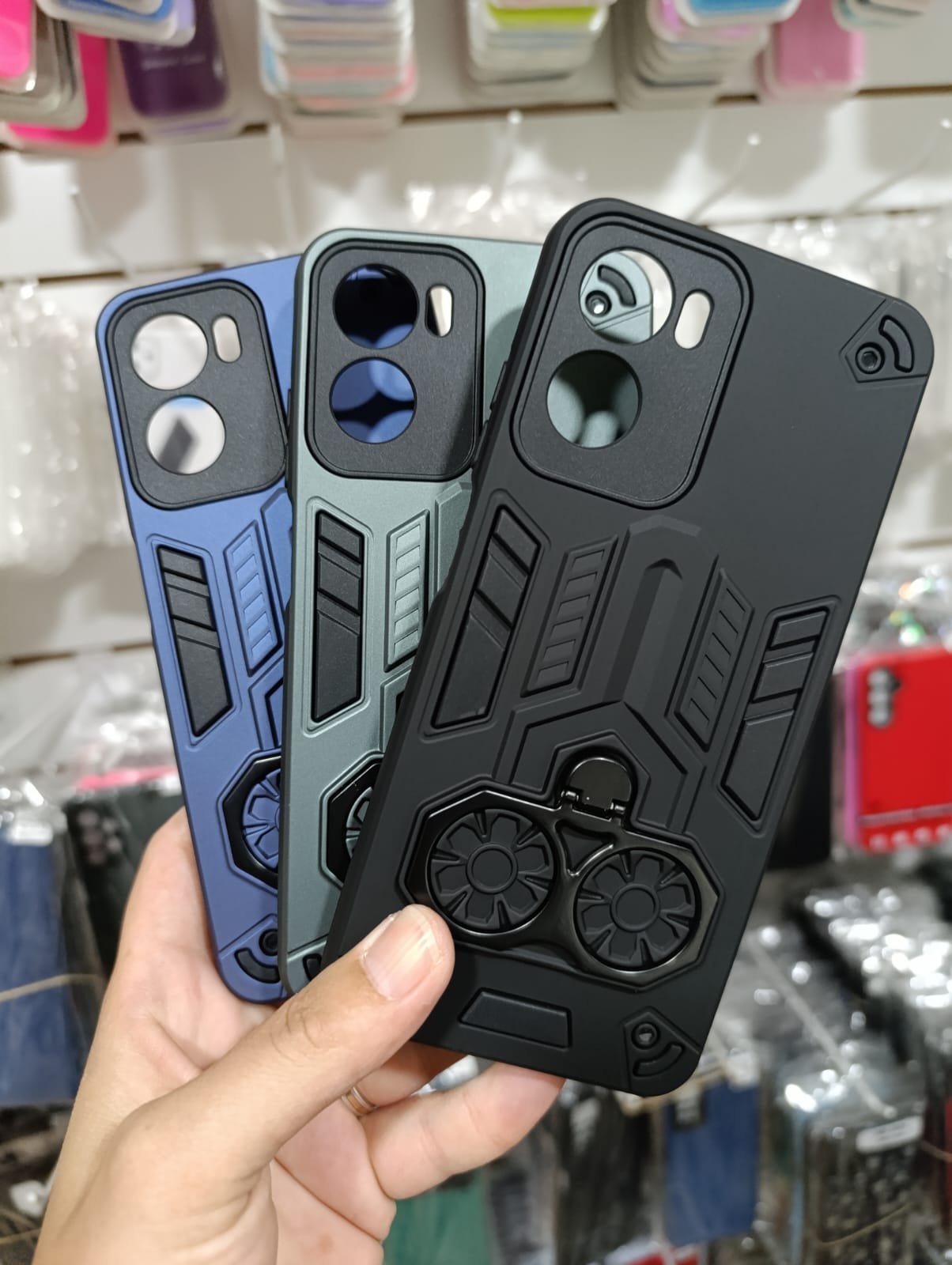 FUNDA ALTO IMPACTO C/SOPORTE 360° SAMSUNG A06