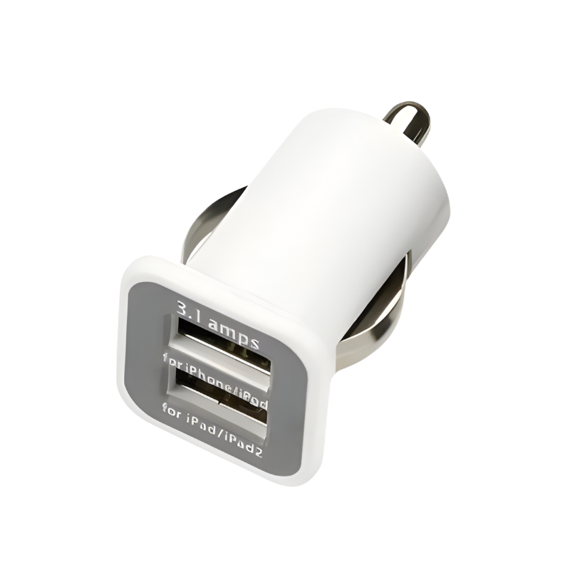 CARGADOR DE AUTO AITECH CARGA RAPIDA 5.8A 2 USB