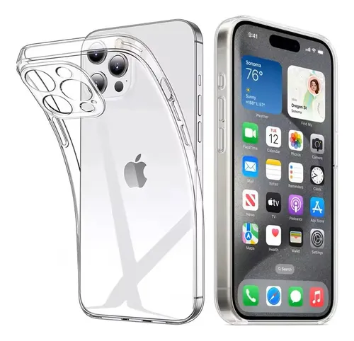 FUNDA CLEAR PREMIUN IPHONE 16