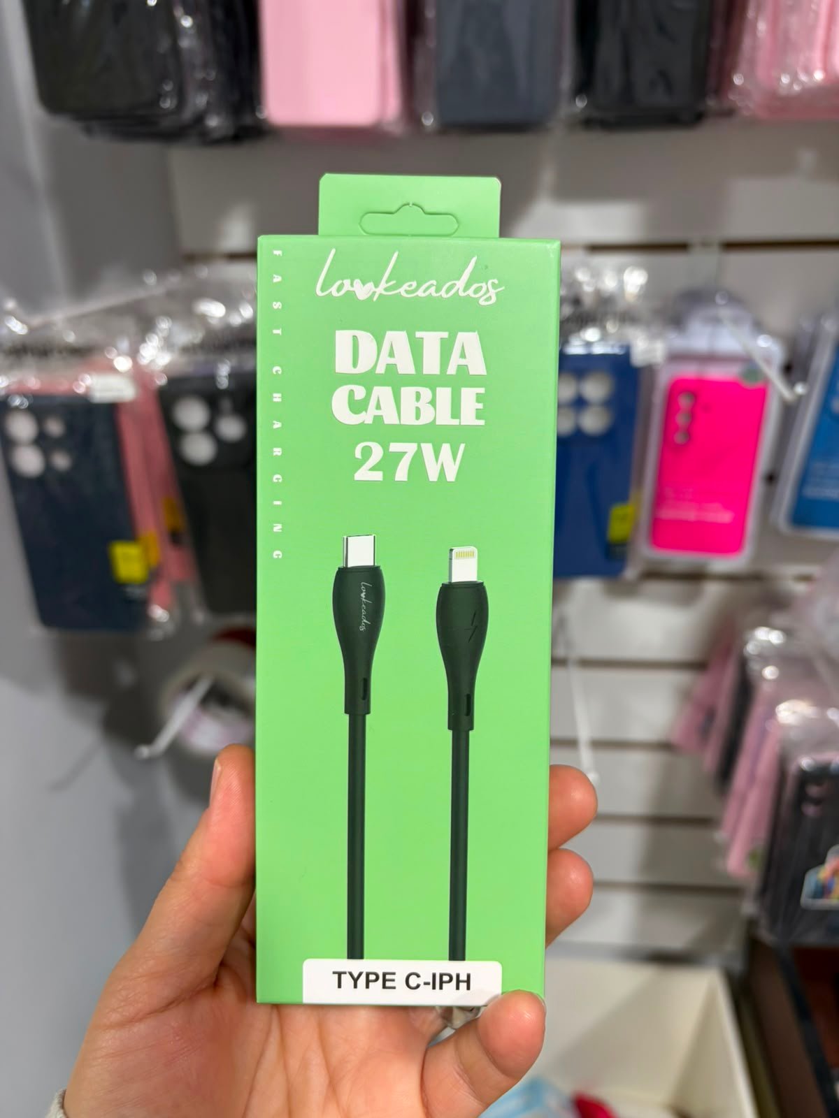 CABLE LOOK CAJA 27W C-LIGHTNING