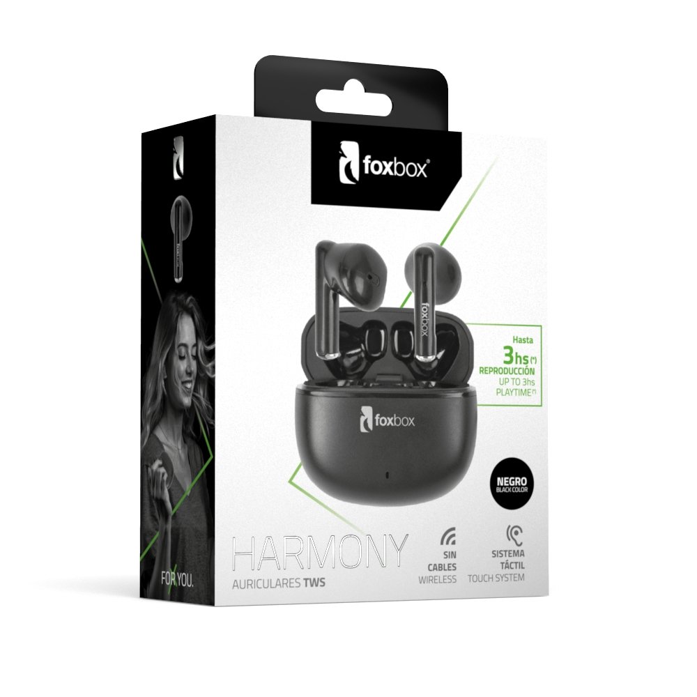 AURICULAR TWA FOXBOX HARMONY BLANCO