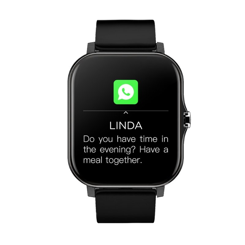 SMARTWATCH GENERICO LUXY 2 NEGRO - Imagen 3