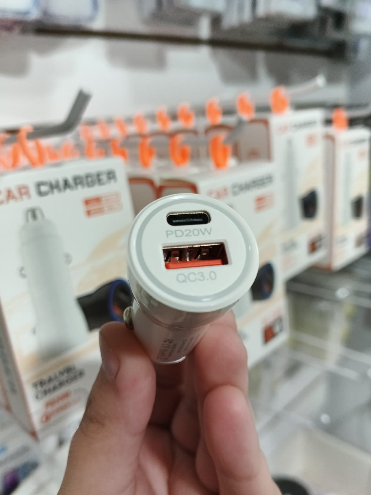 CARGADOR DE AUTO CAR-CHARGER 38W