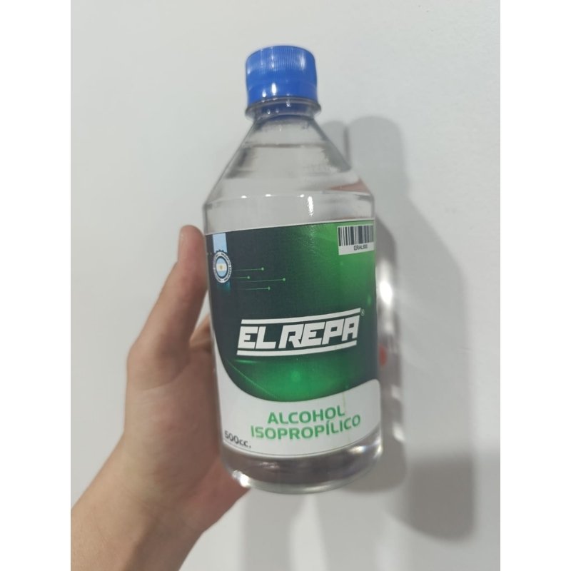 ALCOHOL ISOPROPILICO 1/2 LITRO EL REPA