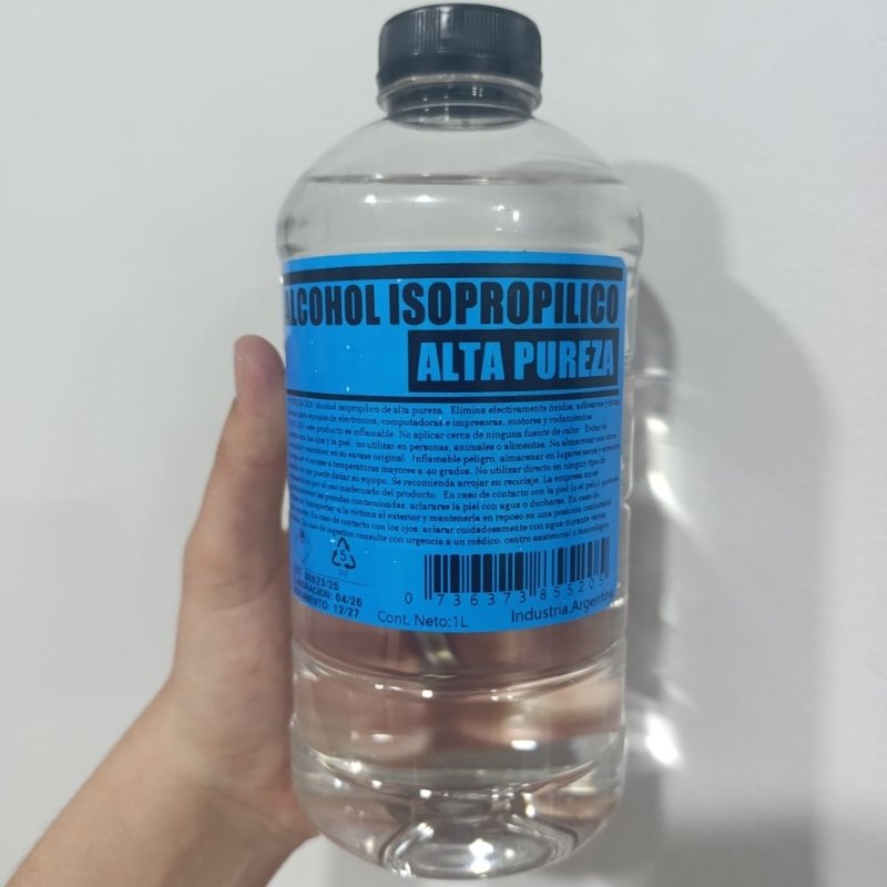 ALCOHOL ISOPROPILICO 1 LITRO