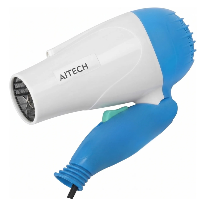 Alternative view of SECADOR DE PELO AITECH POCKET PLEGABLE CELESTE 712C
